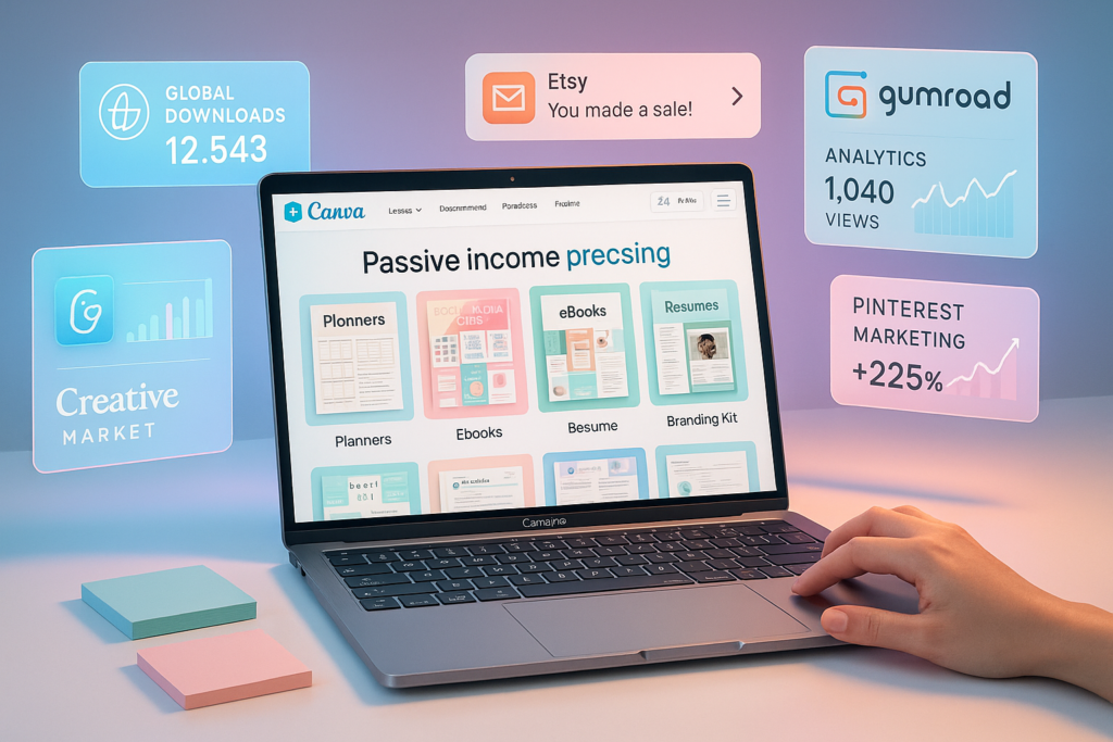 Selling Canva Templates for Passive Income